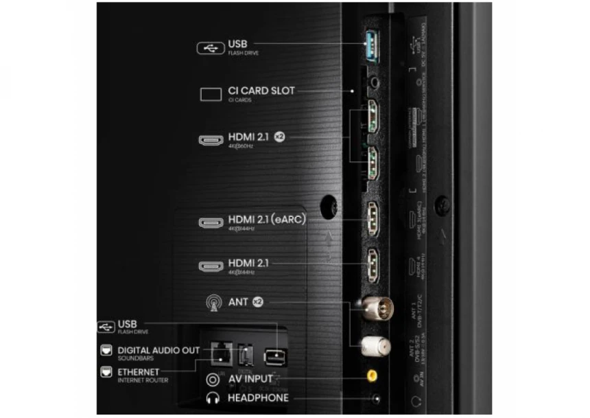 Hisense smart 4K TV 75" HIS-75E7NQPRO