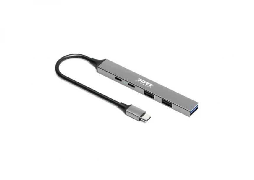 HUB Port Designs USB-C/USB-A 3.2x1/USB-A...