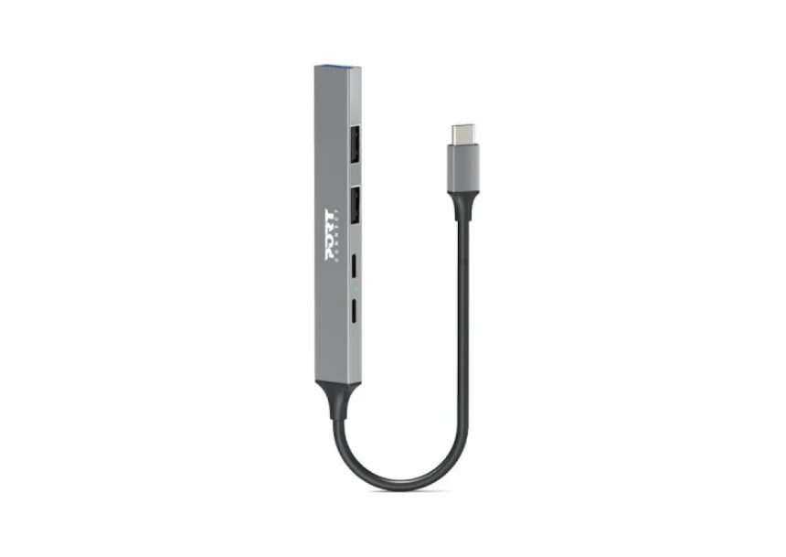 HUB Port Designs USB-C/USB-A 3.2x1/USB-A 2.0x2/USB-C/PD 100W