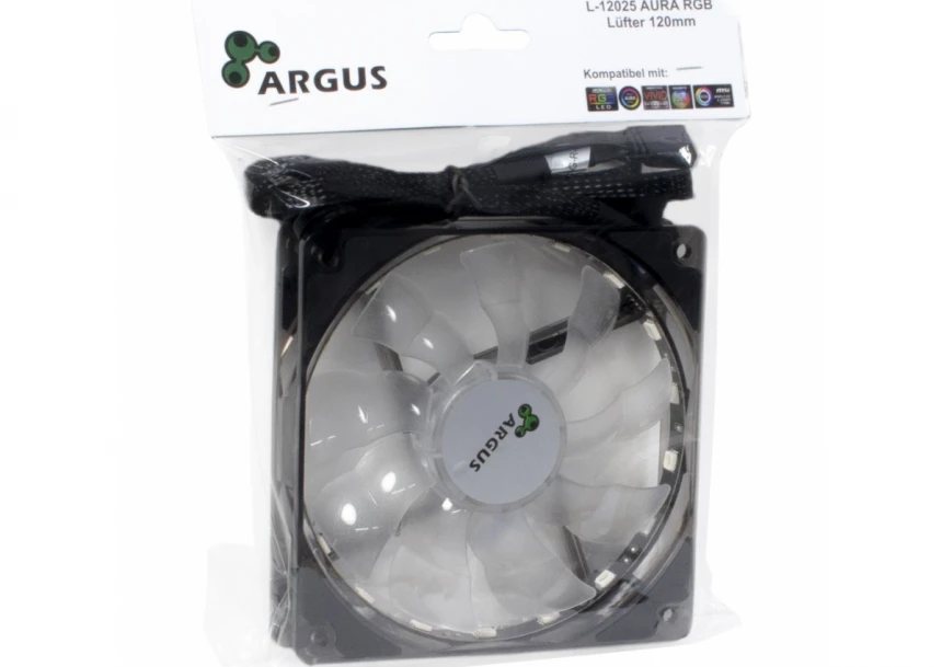 InterTech Fan L-12025 Aura 120mm LED RGB