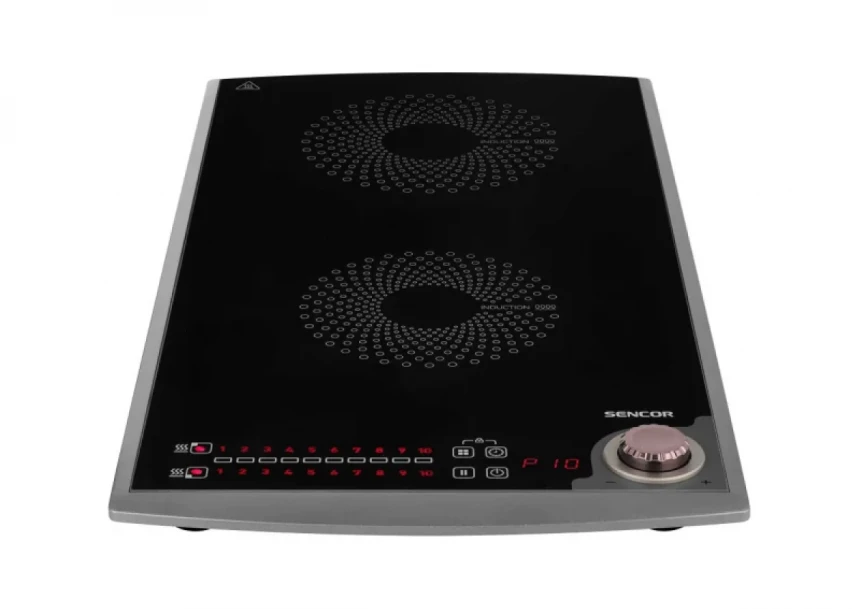 Inudukcioni rešo Sencor SCP 5414GY/dve ringle/snaga 1800+1300W