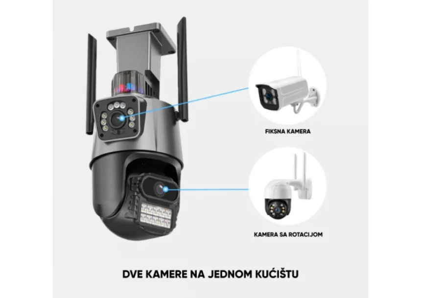 IP WiFi kamera Dual WFIP-4302X