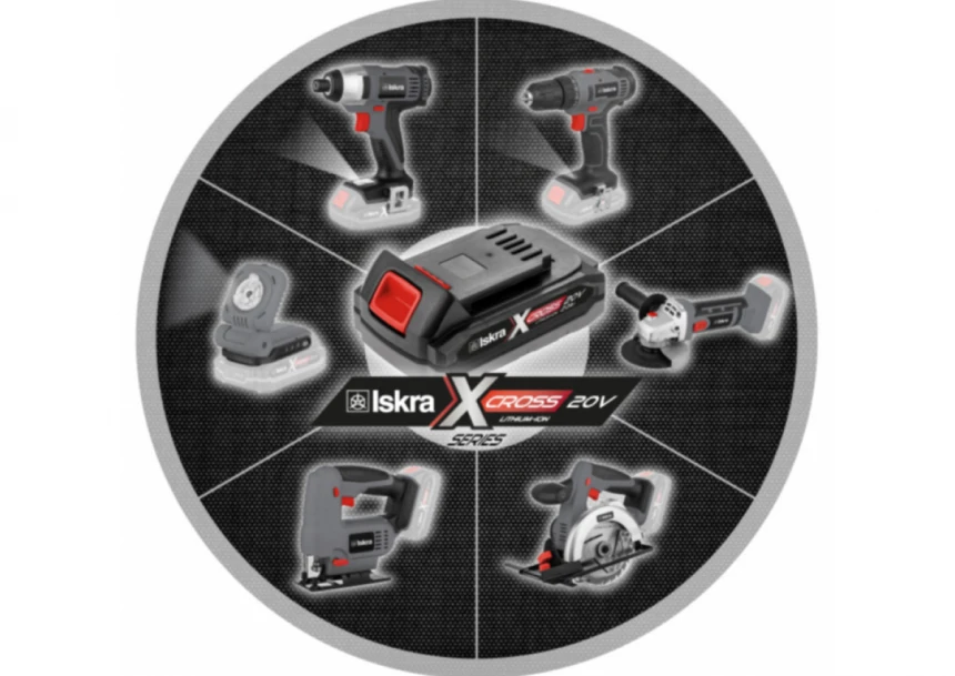 ISKRA X-CROSS Li-ion akumulator 4Ah 20V