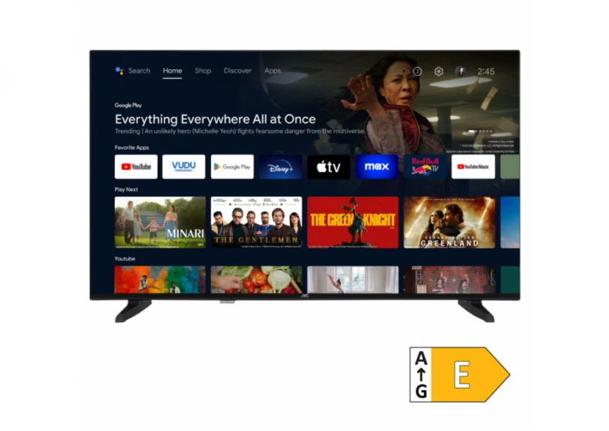 JVC smart 4K TV 55"