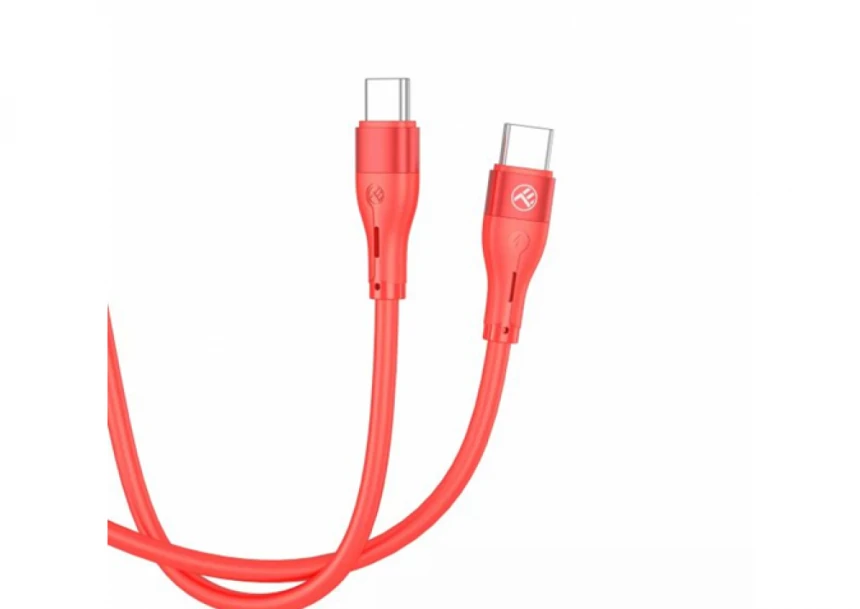 KABAL TYPE C TO LIGHTNING TELLUR SILLICONE PD30W 1M CRVENI
