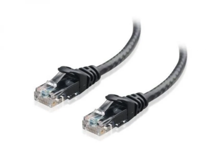 Kabl E-Green SFTP Patch C6 1m crni