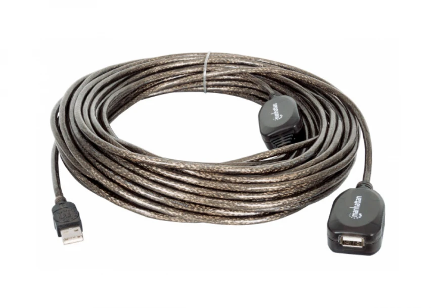 Kabl Manhattan 150958 USB-A M/F 2.0/480Mbps/produžni aktivni/20m