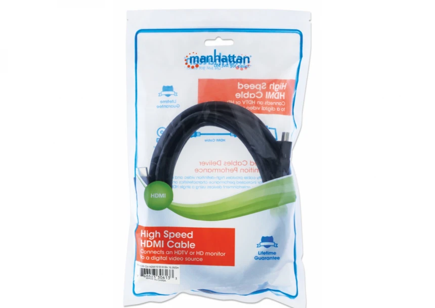 Kabl Manhattan 306133 HDMI M/M 4K/30Hz/10bps/5m