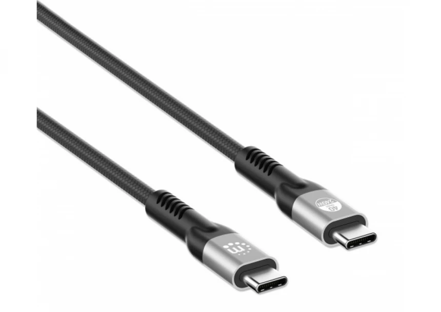 Kabl Manhattan 356374 USB-C M/M 3.1/8K/60Hz/Thunderbolt 4/40Gbps/PD/1m