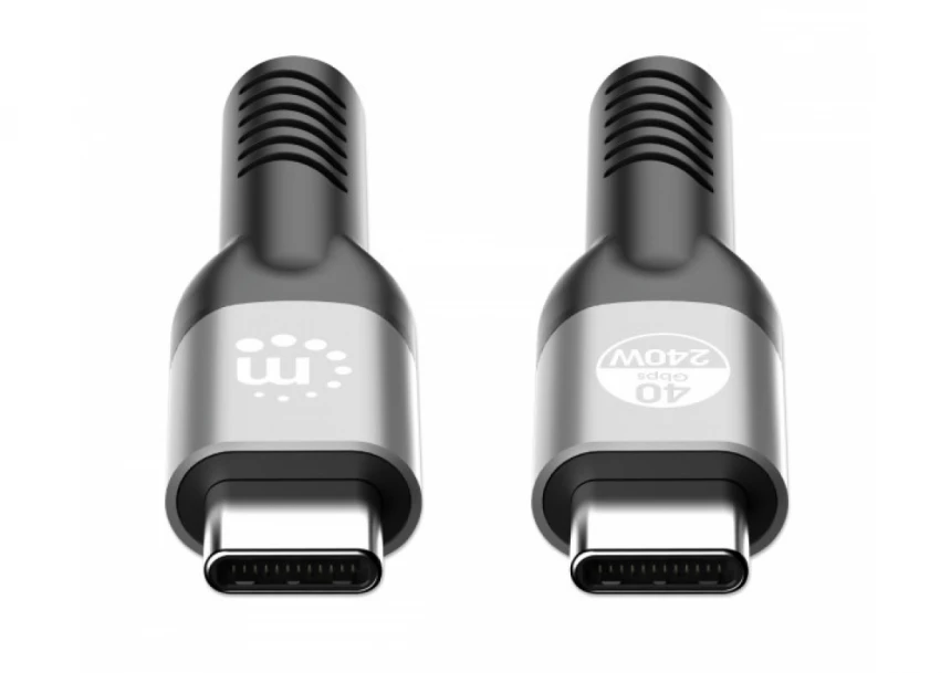 Kabl Manhattan 356374 USB-C M/M 3.1/8K/60Hz/Thunderbolt 4/40Gbps/PD/1m