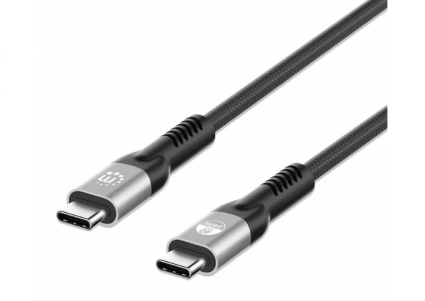 Kabl Manhattan 356381 USB-C M/M 3.1/8K/60Hz/Thunderbolt 4/40Gbps/PD/2m