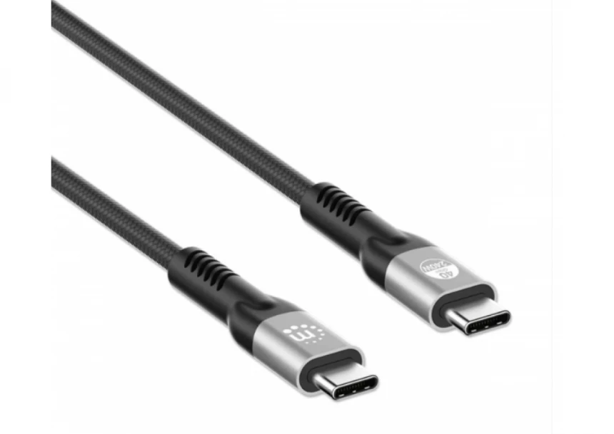 Kabl Manhattan 356381 USB-C M/M 3.1/8K/60Hz/Thunderbolt 4/40Gbps/PD/2m
