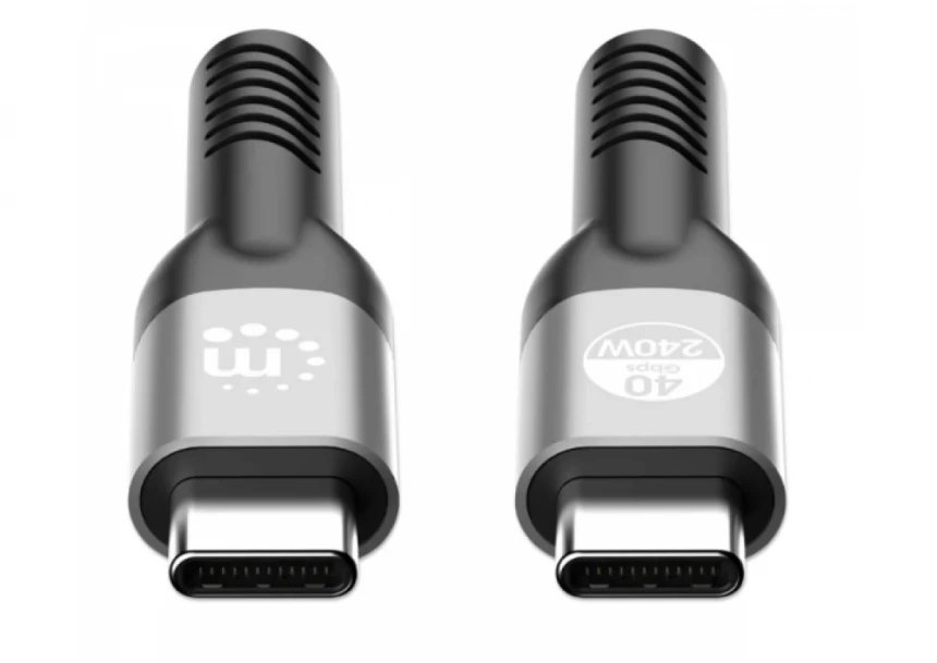 Kabl Manhattan 356381 USB-C M/M 3.1/8K/60Hz/Thunderbolt 4/40Gbps/PD/2m