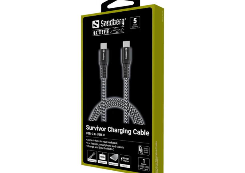 Kabl Sandberg Survivor 441-38 USB-C/USB-C 1m