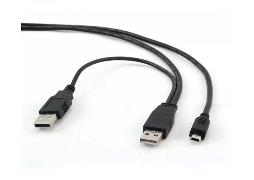 Kabl USB Gembird 2xUSB- USB-Mini 5 pin-a...