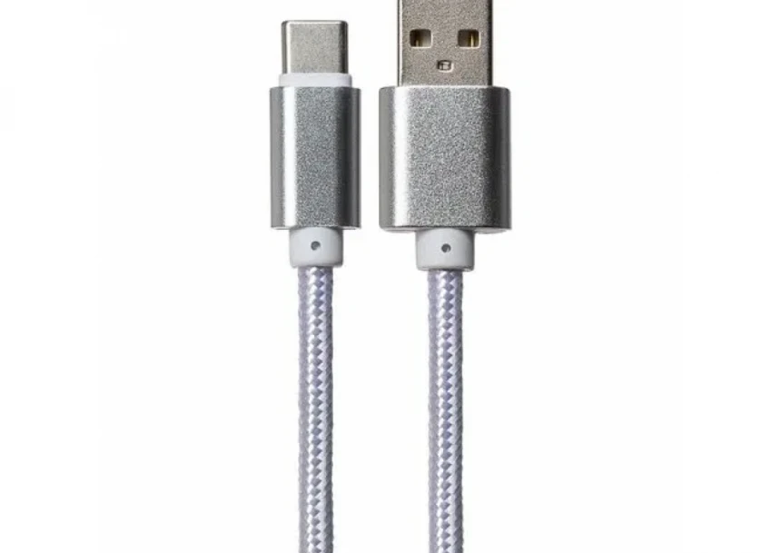 Kabl Velteh USB 2.0 na Tip C 1m/srebrni