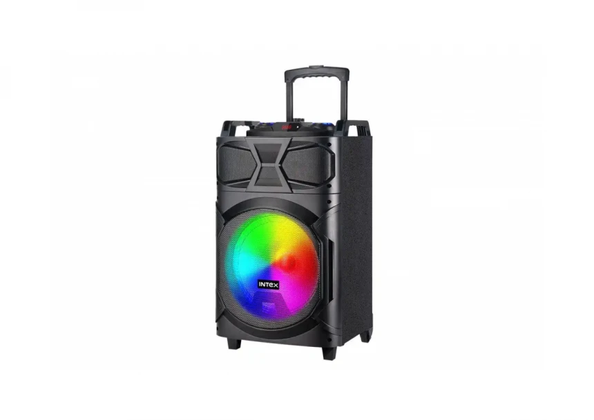 Karaoka zvučnik Intex T-350 TUFB (Dual) v5.1 Trolley FM/Aux/HDMI/USB/BT 5.1/2 x mic/ Daljinski  60W