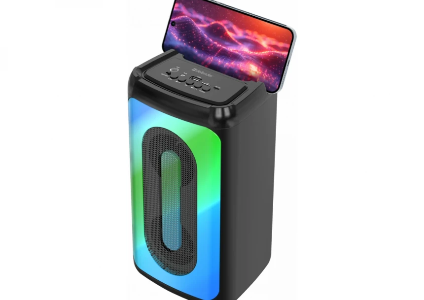 Karaoke sistem Defender Concerto LED backlight/ BT 5.3/FM/MP3/USB/microSD/Mikrofon 20W TWS
