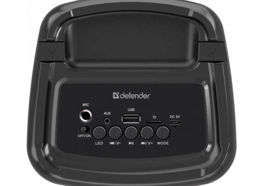 Karaoke sistem Defender Concerto LED backlight/ BT 5.3/FM/MP3/USB/microSD/Mikrofon 20W TWS