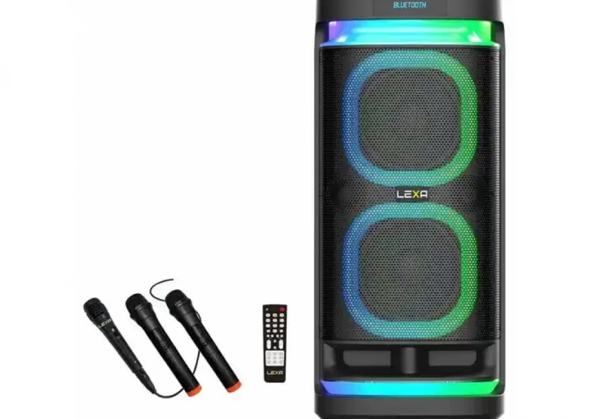 Karaoke sistem Lexa LX-701 1100W/2 x bež...