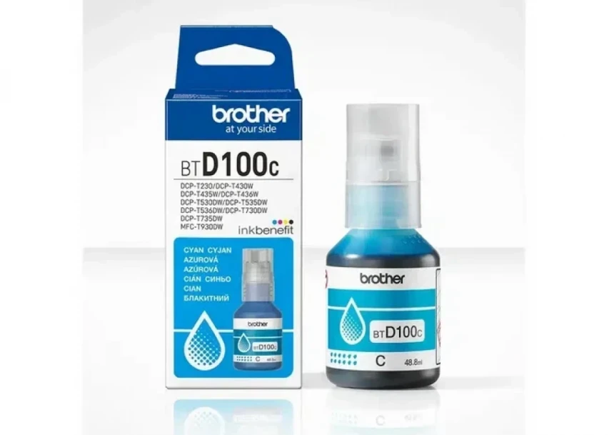 Kertridž Brother BTD100C Ink bočica Cyan...
