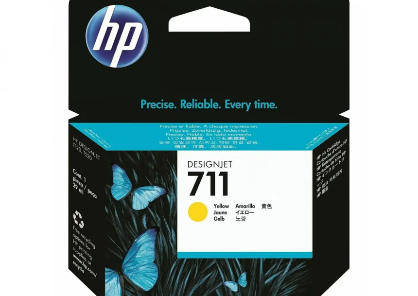 Kertridž HP 711 CZ132A Yellow