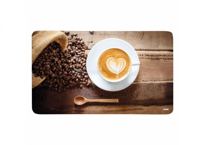 KESPER KSP31256 DEKORATIVNI PODMETAČ ZA DORUČAK MELAMIN 23,5X14CM COFFEE CUP