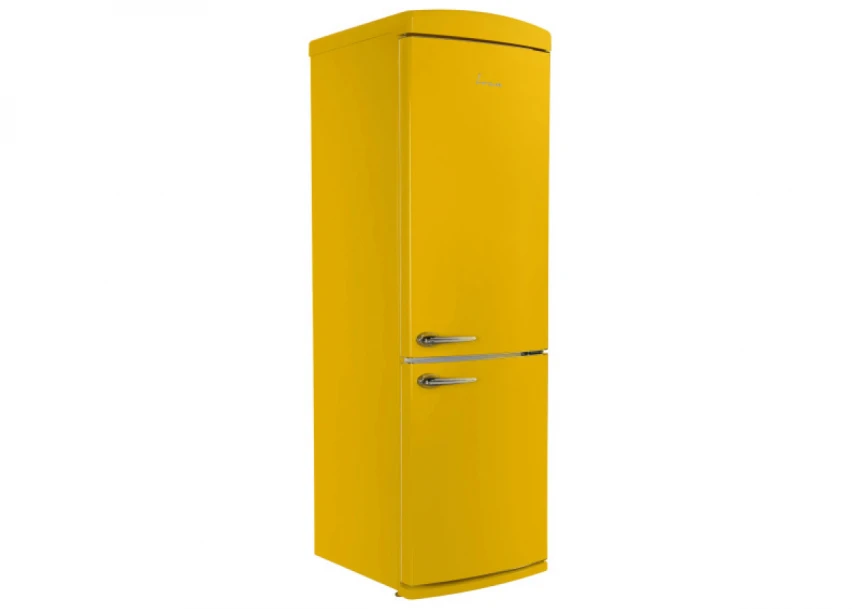 Kombinovani frižider Fram FC-VRR341YLE++/340l/190x60/žuta