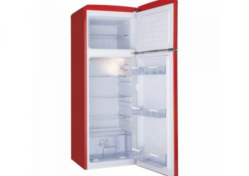Kombinovani frižider Fram FDD-VRL212RDE+ 212l/55x145/crveni