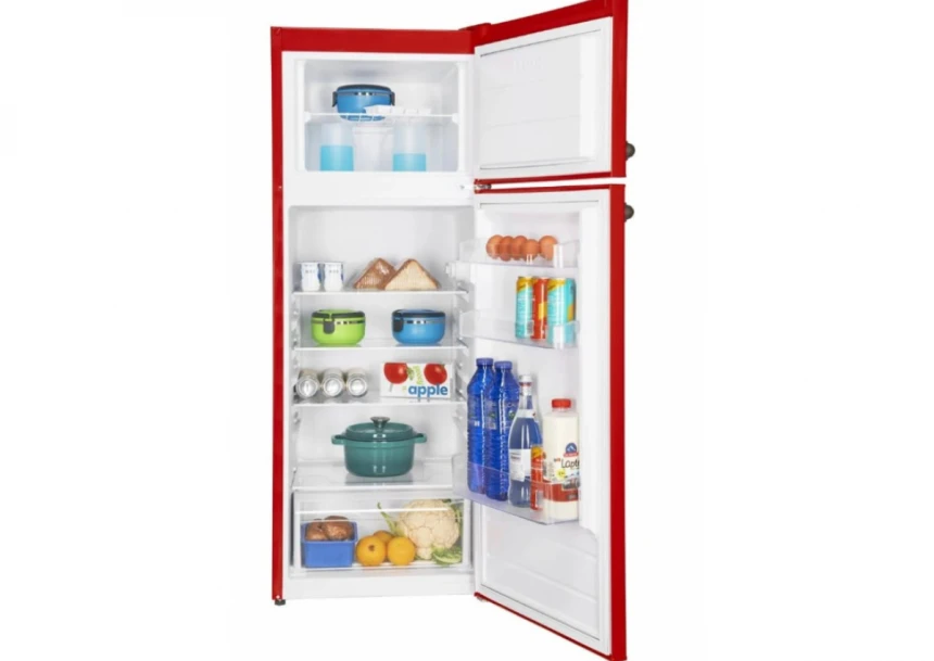 Kombinovani frižider Fram FDD-VRL212RDF+ 212l/55x145/crveni