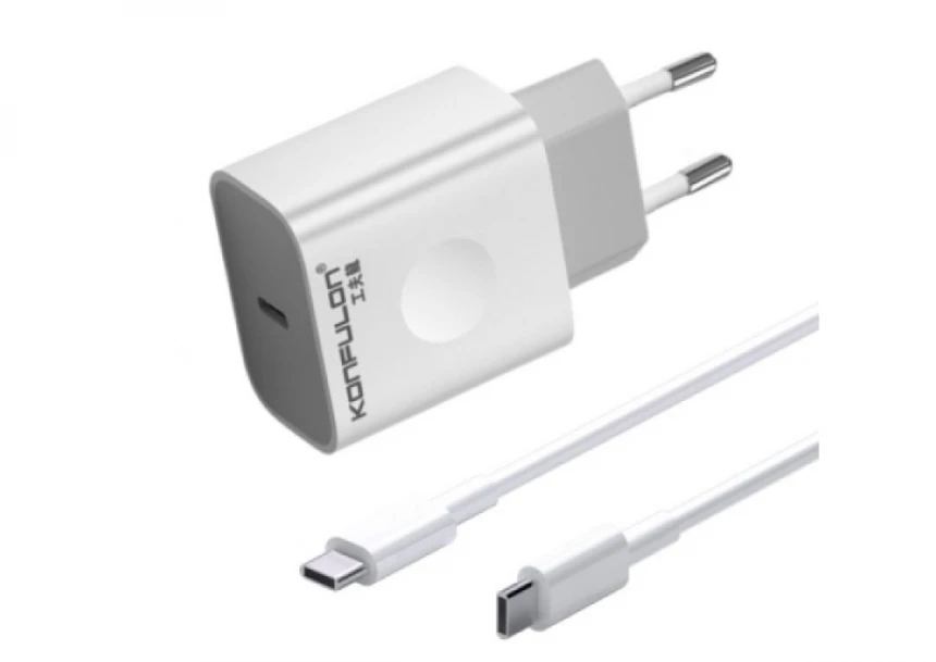 Konfulon C69D brzi kućni punjač 20W + DC...