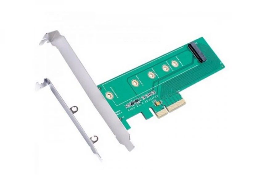 Kontroler E-Green PCIe card to M.2 (SSD)