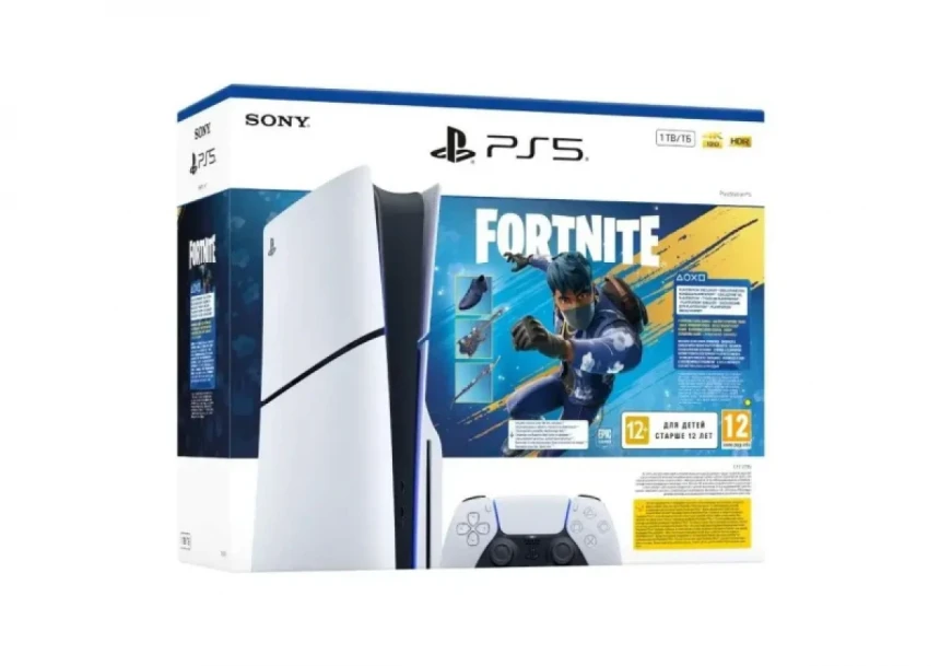 Konzola Sony PlayStation 5 Slim Disc + Fortnite 1TB
