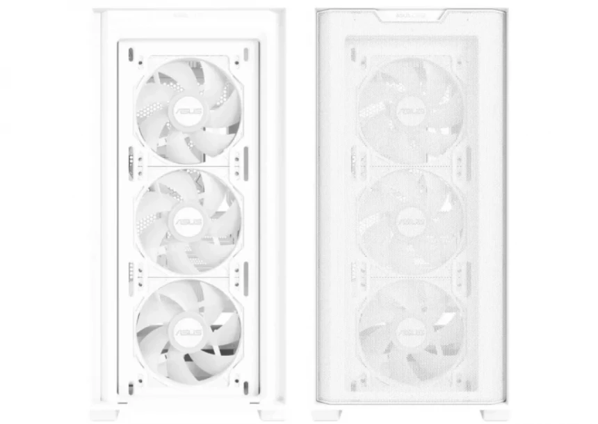 Kućište ASUS A21 Plus ARGB micro-ATX belo