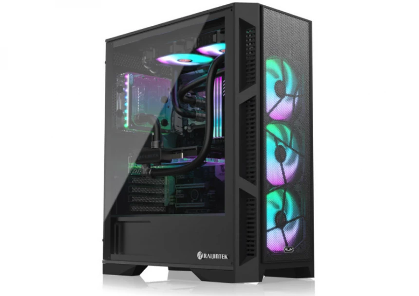 Kućište ATX Raijintek Arcadia III TG, Cr...