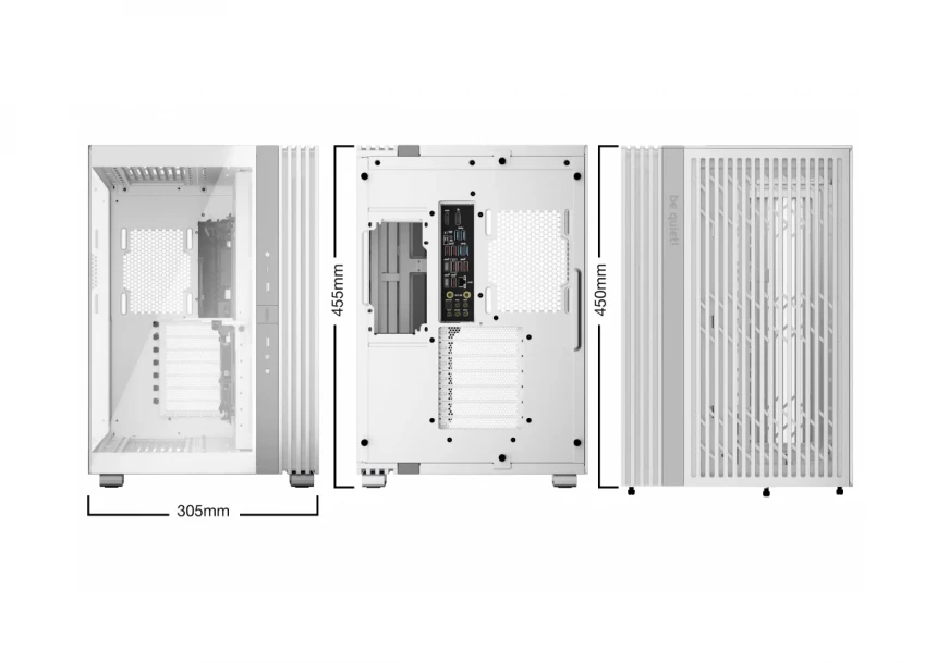 Kućište Be Quiet  Lite Base 600DX White BGW66