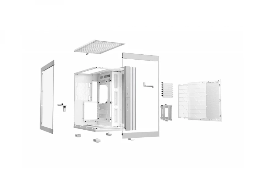 Kućište Be Quiet  Lite Base 600DX White BGW66