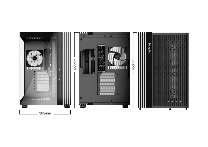 Kućište Be Quiet  Lite Base 600LX Black BGW67