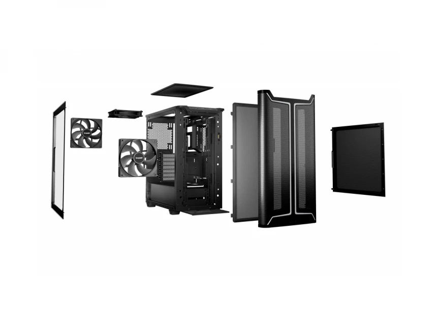 Kućište Be Quiet Pure Base 501 DX Black Window BGW76