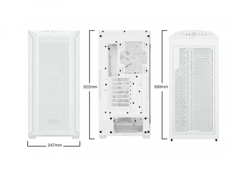 Kućište Be Quiet Shadow Base 800 FX  White BGW64