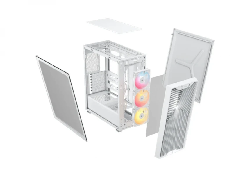 Kućište Corsair 3200D RS ARGB White, CC-9011345-WW
