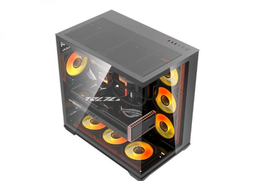 Kuciste DarkFlash C280 7F Black