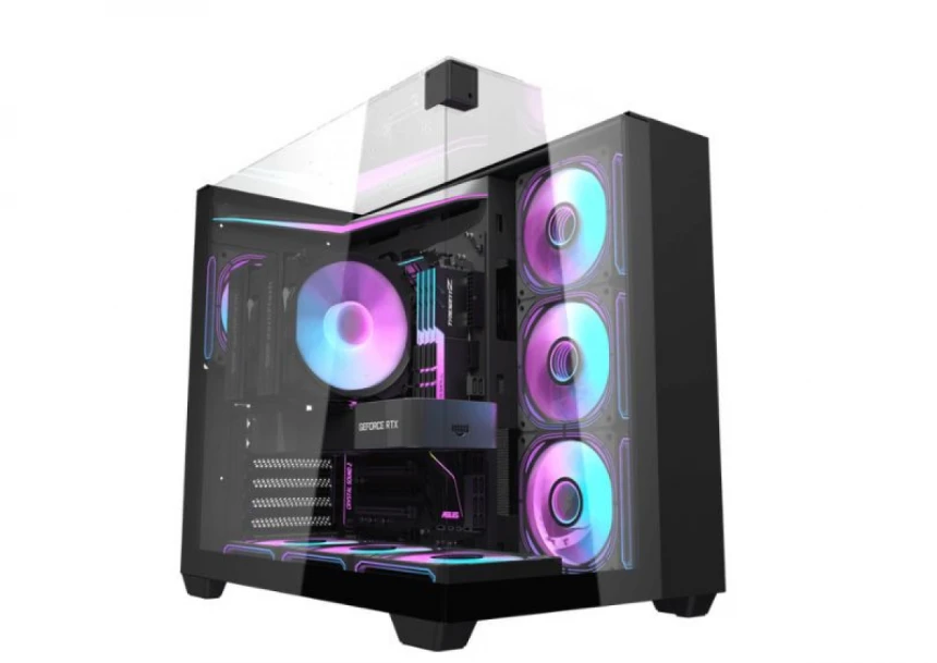 Kuciste DarkFlash TH285 4F Black