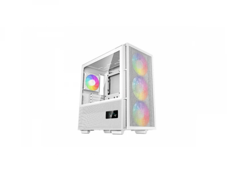 Kućište DeepCool CH560 DIGITAL BELO, R-C...