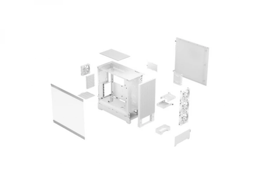 Kućište Fractal Design Pop XL Air RGB White TG Clear Tint, FD-C-POR1X-01