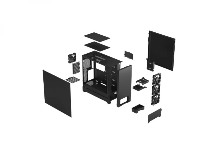 Kućište Fractal Design Pop XL Silent Black Solid, FD-C-POS1X-01
