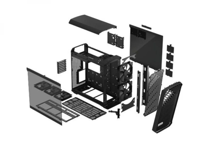 Kućište Fractal Design Torrent Black TG Light Tint, FD-C-TOR1A-01