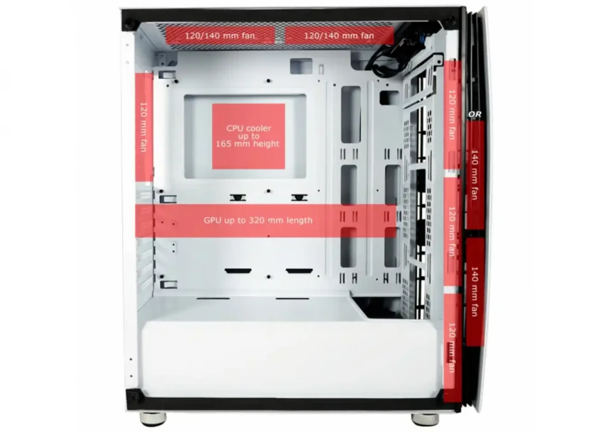 Kućište LC Power Gaming  LC-713W-ON Bright_Sail_X