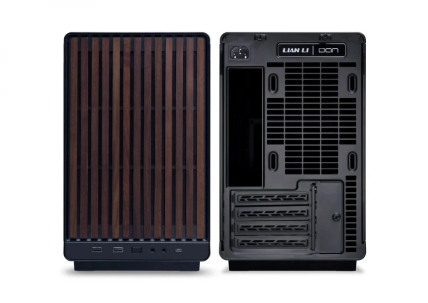 Kućište Lian Li DAN A3 mATX /Crno, A3-mATX Black & WOOD
