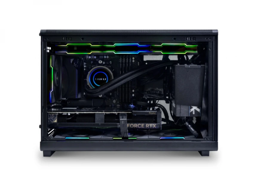 Kućište Lian Li DAN A3 mATX /Crno, A3-mATX Black & WOOD